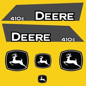 FITS 410E ARTICULATED DUMP TRUCK REPLACEMENT DECAL STICKERS - Bild 1 von 1