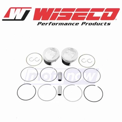 Wiseco Tracker Series Piston Kit for 1999-2006 Harley Davidson FLTRI Road jr - Imagem 1 de 4