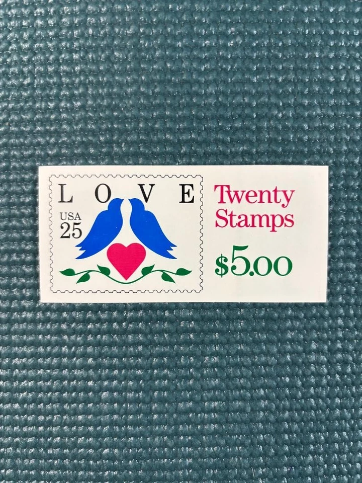 Scott #BK169: Love Birds MNH Booklet of 20. - Image 1 of 1