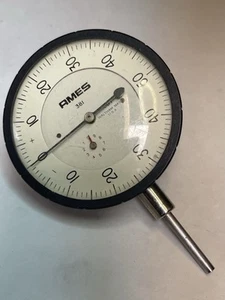 Vintage AMES 381 Drop Dial Indicator .001 -1” USA (25MY25) - Picture 1 of 4