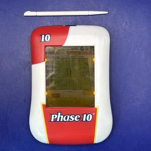 Vintage Phase 10 Electronic Handheld Game 2008 Illuminated Touch Screen Works - Picture 1 of 5