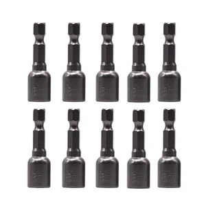 YXQ 5/16 Nut Driver Magnetic Power 8mm Socket Adapter Drill Impact Bit Set 1/... - Picture 1 of 7