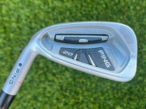 Left Handed Ping i20 Single 6 Iron Black Dot CFS Steel Stiff Flex Shaft LH - Picture 1 of 9