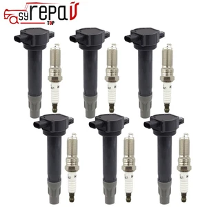 6X Ignition coil+SPSRK PLUG for 2006-2010 Chrysler Sebring V6 2.7L - Picture 1 of 6