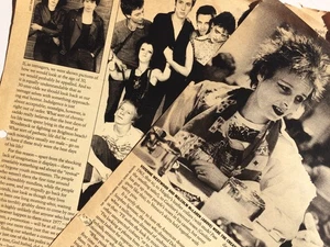 Punk's Legacy Fascinating 2-Sided Mid 1990s Sunday Times Mag Article Ephemera - Picture 1 of 1