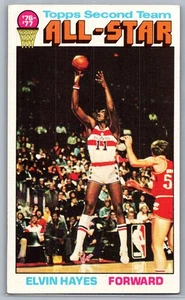 1976-77 Topps - Elvin Hayes All-Star #133 - HOF EX *TEXCARDS* - Bild 1 von 2