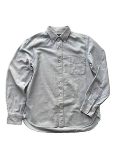 BEAMS PLUS Button-Down Oxford Shirts Size S Light Blue Men's Shirt - Picture 1 of 5