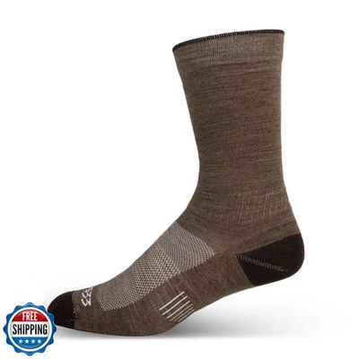 Hecho en EE. UU. - Calcetines para botas - Micro forro de peso - Calcetines de caza - Lana merino - Mo Foto 1 de 4