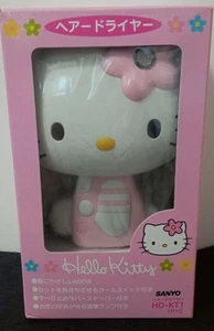 Asciugacapelli Sanyo Hello Kitty rosa HD-KT1 con scatola 1998 raro nuovo e mai usato - Foto 1 di 12