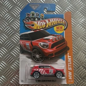Hot Wheels ‘12 Mini Countryman Rally 1:64 Mattel Diecast Long Card - Picture 1 of 2