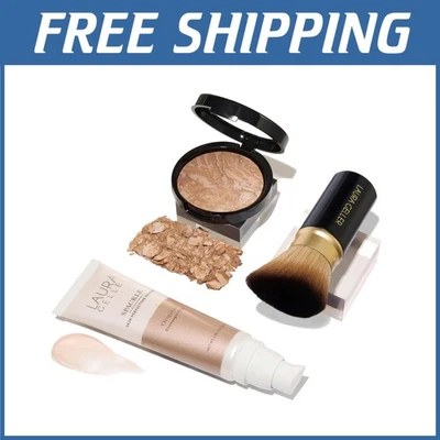 Youthful Glow Bundle: Primer, Baked Foundation, Kabuki Brush - Image 1 of 4