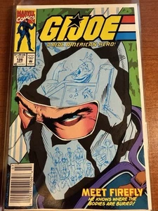 G.I. JOE #126 (FN) NEWSSTAND ARAH FIREFLY 1992 MARVEL COMICS - Picture 1 of 8
