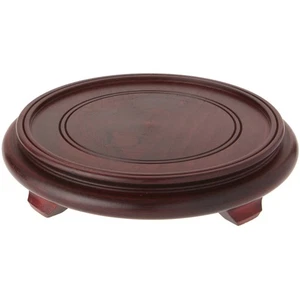 Bard's Dark Wood Decorative Base, 2.125" H x 10" W x 10" D (8" Display Diameter) - Picture 1 of 1