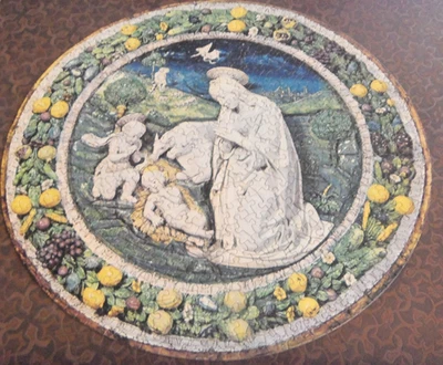 1965 vintage Springbok puzzle Virgin 7 St John Adoring Christ -complete - Image 1 of 4