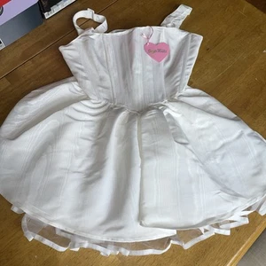 Vestido Sugar Thrillz Blanco LIS-WHT MAGIC MOVES-MED NUEVO CON ETIQUETAS - Imagen 1 de 10