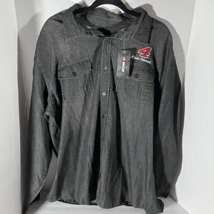 Antigua NASCAR Kevin Harvick #4 Camisa Abotonada Para Hombre XL - ¡NUEVA con Etiquetas! - Imagen 1 de 7