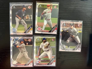 rookie card 2019 Bowman 1st CJ Abrams Andrew Vaughn Shea Langeliers Nick Lodolo - Picture 1 of 1