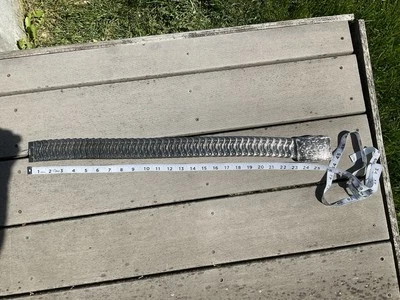 Эластичный серебристый металлический женский ремень эластичный подходит для талии от 26 до 34 - Изображение 1 из 4