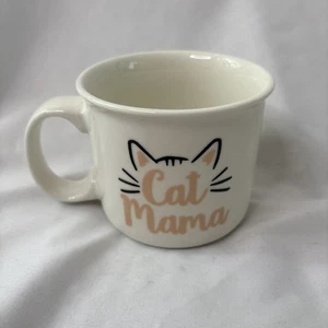 Cat Mama 16 oz Ceramic Mug Coffee Tea Pfaltzgraff Microwave & Dishwasher Safe - Picture 1 of 7