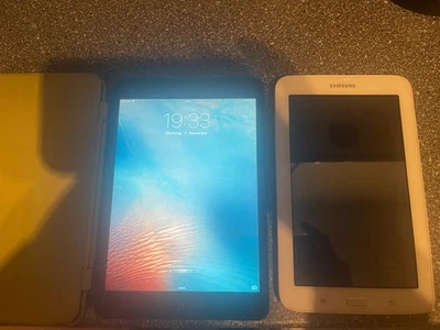 Apple iPad Mini A1455 guter Zustand 16GB und Samsung Tab 3 Lite Tablets - Bild 1 von 4