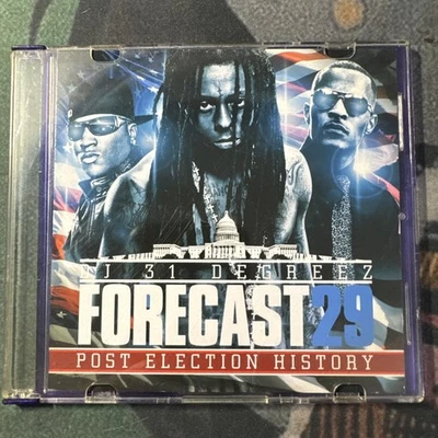 DJ 31 Degreez FORECAST 29 MIXTAPE Promo CD ELECTION HISTORY Lil Wayne TI Jeezy - Imagem 1 de 4