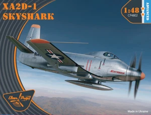 Clear Prop Modelle 1/48 Douglas Xa2D-1 Skyshark Marineblau Turboprop - Bild 1 von 8