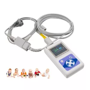Infant Neonatal Fingertip Pulse Oximeter 24h SpO2 Recorder Blood Oxygen Monitor - Picture 1 of 14