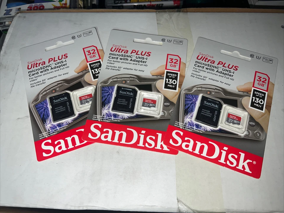 SanDisk 32gb Ultra microSDHC Uhs-i Micro SD Card With Adapter