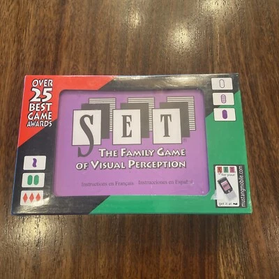 Set The Familly Game Of Visual Perception 25 Best Game Awards 1991 New Sealed - Image 1 of 4