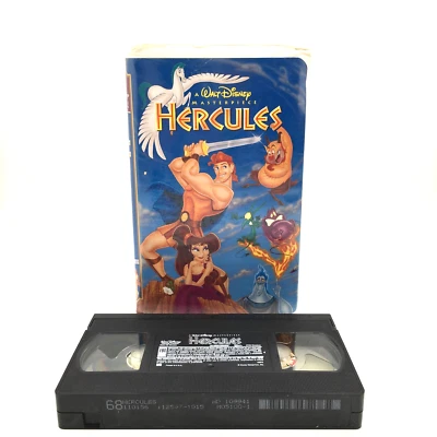 Hercules VHS 1997 Walt Disney Masterpiece Clamshell 13007 Movie - Image 1 of 4