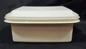 Tupperware Freeze N Save ICE CREAM KEEPER container with sheer LID #1254 & 1255 - Picture 1 of 12