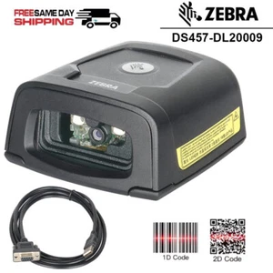 Zebra DS457-SR20004ZZCN 1D 2D Festmontage Barcode Scanner mit USB / RS232 Kabel - Bild 1 von 5