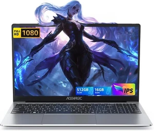 Acemagic Laptop (15.6”, Intel 3.6GHz, 16GB RAM, 256GB SSD, Windows 11) - Picture 1 of 5