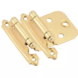 Amerock BP3429-3 poliertes Messing selbstschließend variable Auflage Scharnier Paar - Bild 1 von 1