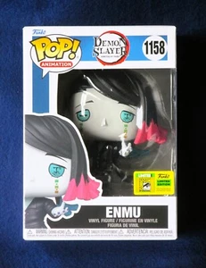 NUOVO Funko Pop Enmu #1158 - Demon Slayer - Ufficiale 2022 SDCC Summer Con - Foto 1 di 8