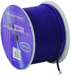 100 m 0,76€/m Steuerkabel BLAU 2 x 0,22 qmm geschirmt Signalkabel flexibel - Picture 1 of 3