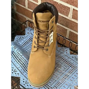 Bota Polo IZQUIERDA Solo 13 EE. UU. Polo ASSN Informal Para Hombre Trigo Amputado - Imagen 1 de 8