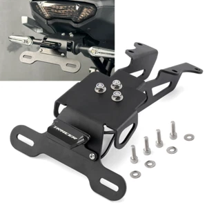 LED Tail Tidy License Number Plate Bracket For Yamaha Tracer 900 9/GT 9 GT+/Plus - Picture 1 of 24