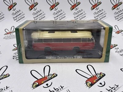 DIE CAST AUTOBUS " MAGIRUS-DEUTZ SATURN II - 1964 "  1/72 ATLAS (140) - Immagine 1 di 3