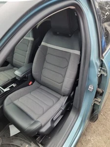2021 CITROEN C4 MK3 SEAT FRONT PASSENGER SIDE HALF LEATHER - Picture 1 of 3
