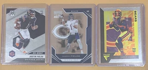 3x Panini 2021 JUSTIN FIELDS Rookies #PMR-8, FX-3 & 242. RC Bears - Picture 1 of 2