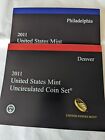 2011 Us Mint Sets 28 Coins Uncirculated Sets Philadelphia & Denver