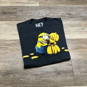 Camiseta básica gris con estampado gráfico DESPICABLE ME 2 "Minions" para hombre talla pequeña - Imagen 1 de 9
