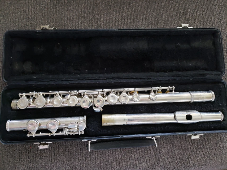 Flauta Selmer USA FL300 con estuche, estado aceptable, hecha en USA.  Foto 1 de 1