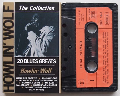 HOWLIN' WOLF - THE COLLECTION (DEJA VU DVMC2032) 1985 ITALY CASSETTE COMPILATION - Image 1 of 3