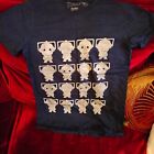 Doctor Who Chibi Cyberman baby dark blue T-shirt Small 34 inch chest NEW Dr