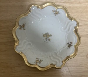 Vintage Sorau Carstens Porzellan Hand Painted Little Bowl/plate - Picture 1 of 6