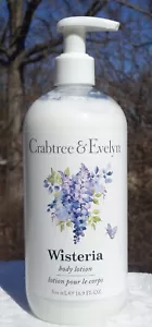 Crabtree & Evelyn WISTERIA BODY LOTION 16.9 oz with Pump NEW - Picture 1 of 5