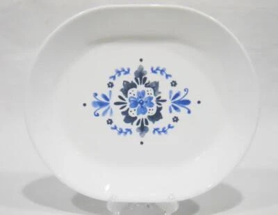 ❤️ Corelle PORTOFINO SERVING PLATTER Entree Tray Plate *Italian Coast Blue Tiles - Image 1 of 4