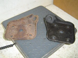 1964-1966 Ford Mustang rear end u bolt lower bracket lower shock mount 2 - Picture 1 of 3